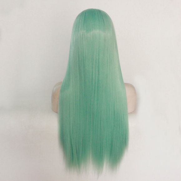 Top Selling Green Color Lace Front Wigs - Picture 5 of 5